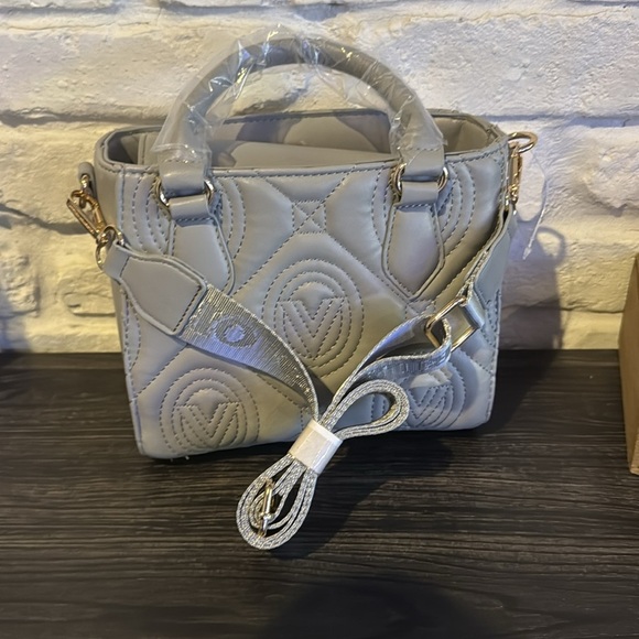 Valentino Orlando-  Italian Gray Handbag - Picture 4 of 7